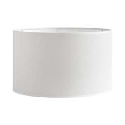 Abat-jour cylindrique coton Rivage