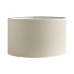 Abat-jour cylindrique coton Rivage