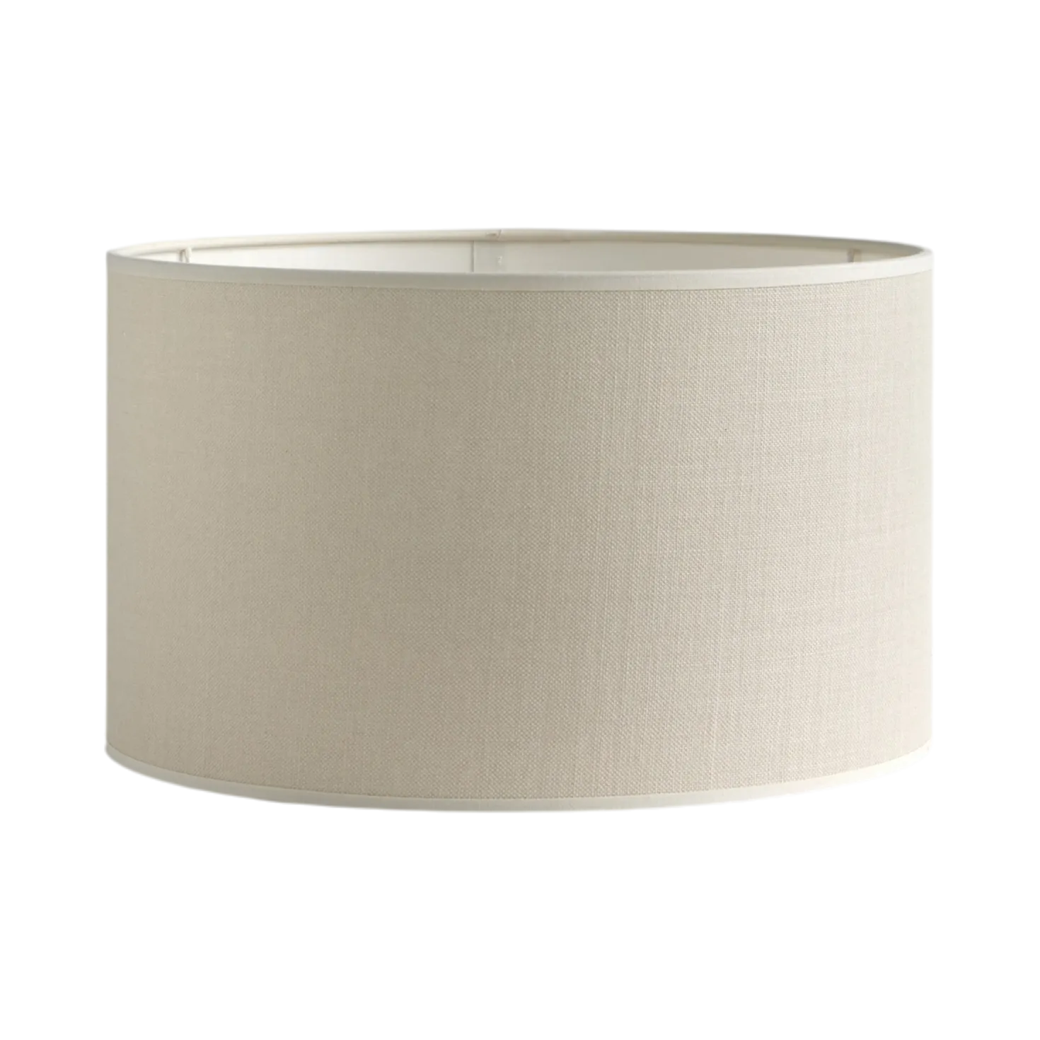 Abat-jour cylindrique coton Rivage