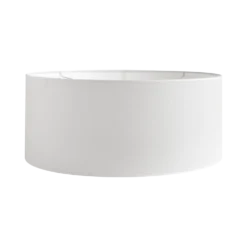 Abat-jour cylindrique coton Rivage
