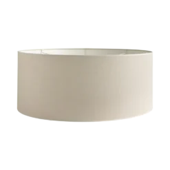 Abat-jour cylindrique coton Rivage