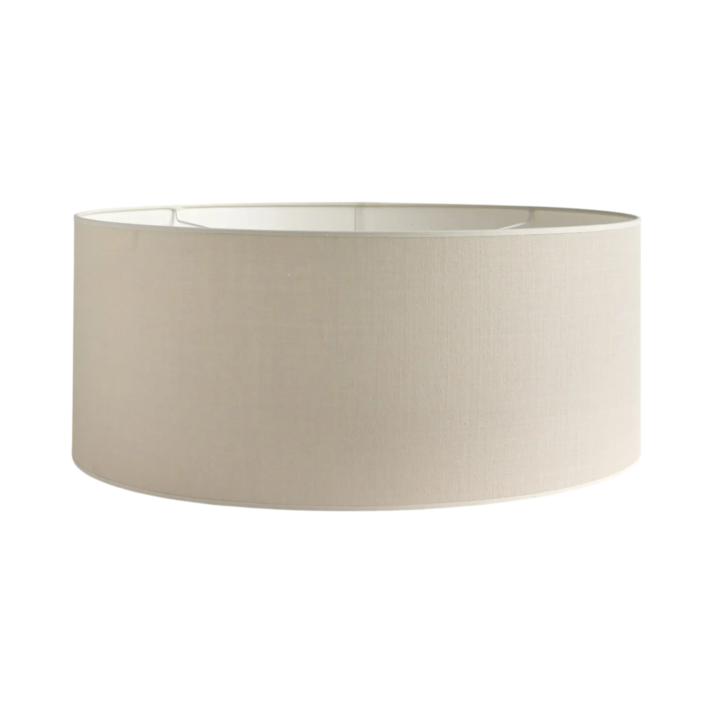 Abat-jour cylindrique coton Rivage