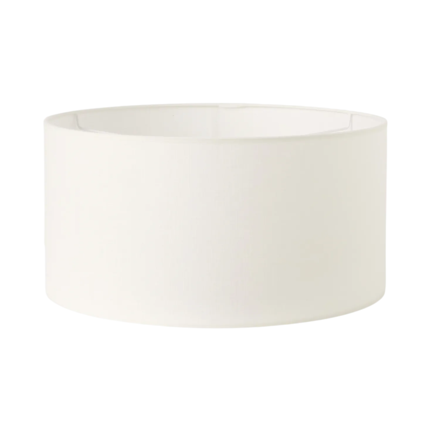 Abat-jour pour suspension tissu blanc 40 cm Rania