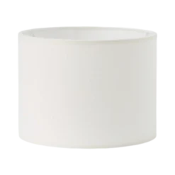 Abat-jour pour suspension tissu blanc 20 cm Rosalie