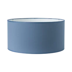 Abat-jour pour suspension tissu bleu marine 40 cm Raphaëlle