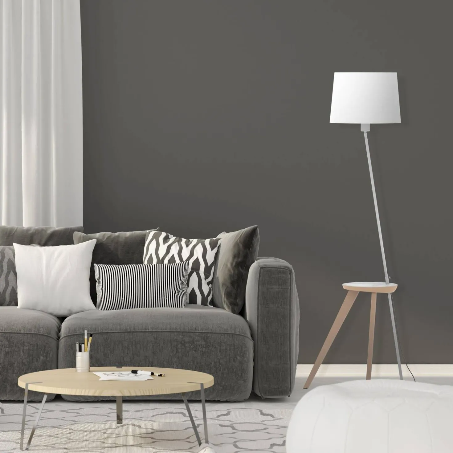 ALUMINOR Lampadaire Trio 2