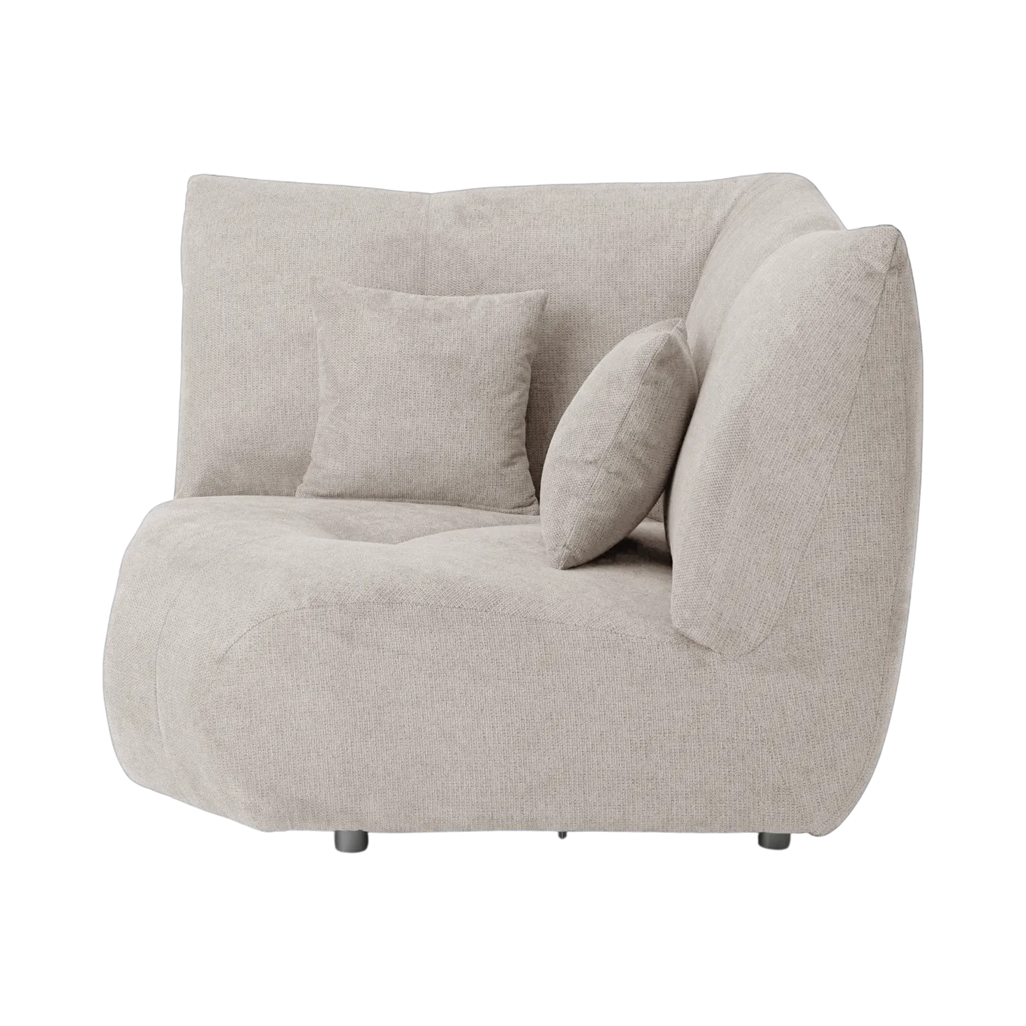 Angle pour canapé modulable tissu Benny