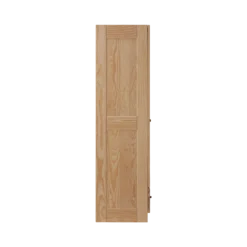 Armoire bois massif 2 portes 1 tiroir Iris