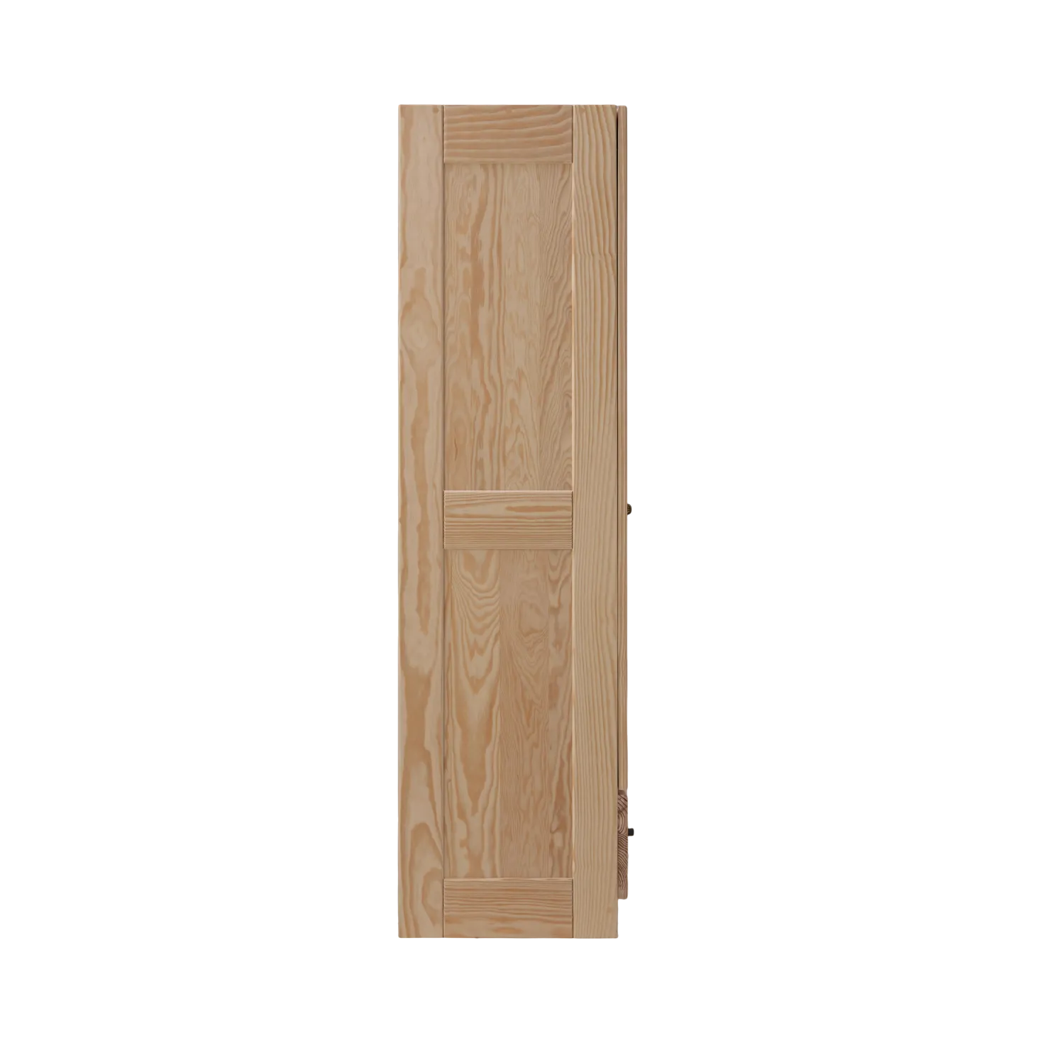 Armoire bois massif 2 portes 1 tiroir Iris