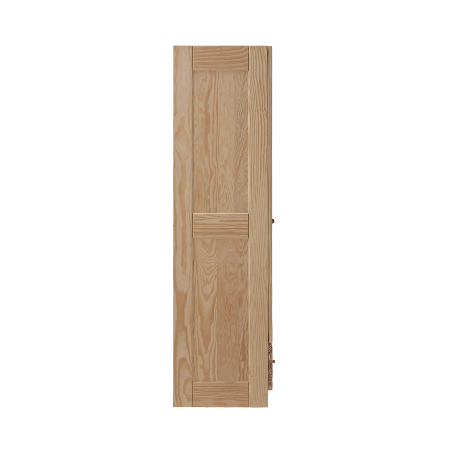 Armoire bois massif 2 portes 1 tiroir Iris