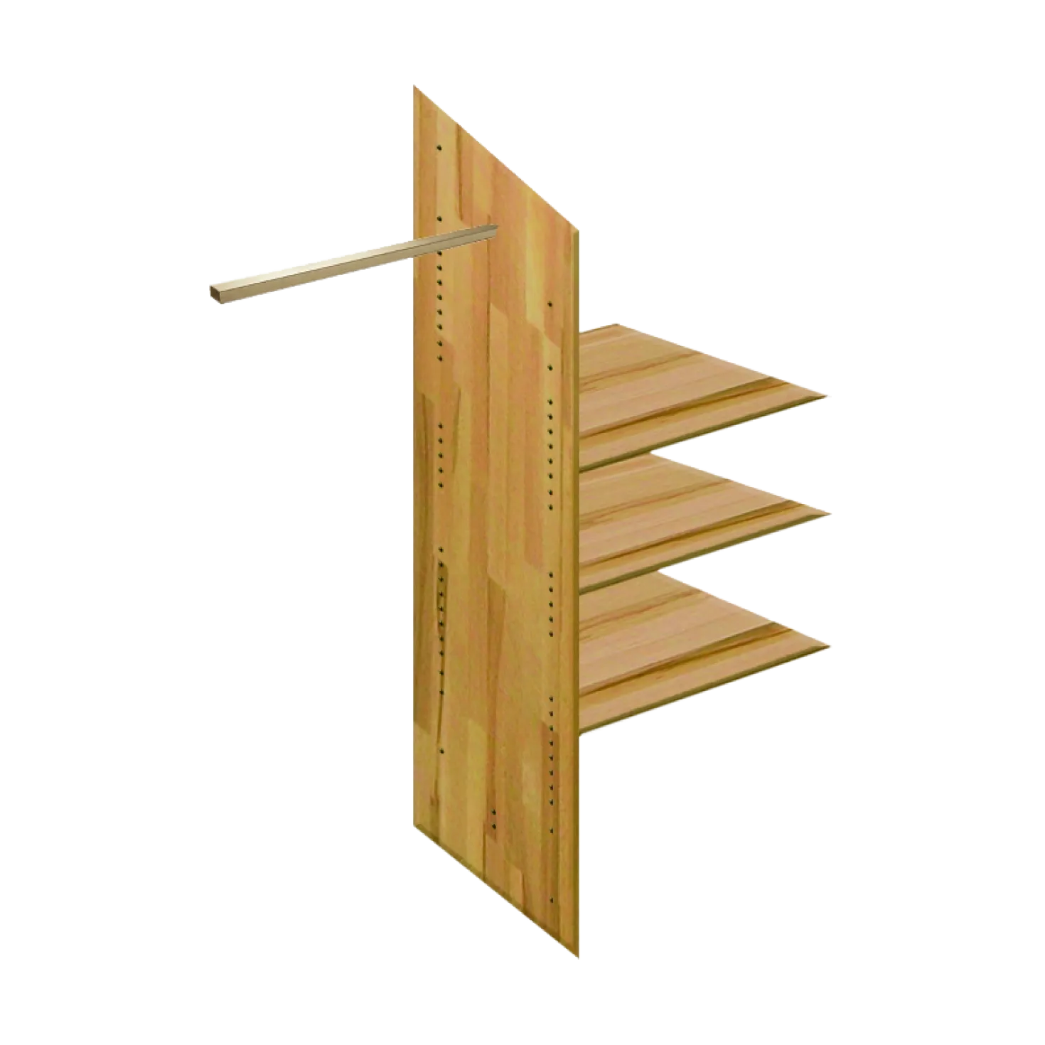 Armoire chêne massif 3 portes Capucine