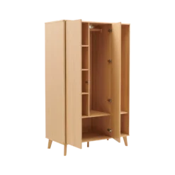 Armoire 2 portes bois Atia