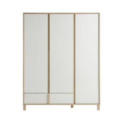 Armoire 3 portes 1 tiroir Gabrielle