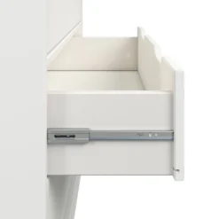 Armoire 2 portes 2 tirois bois Théa
