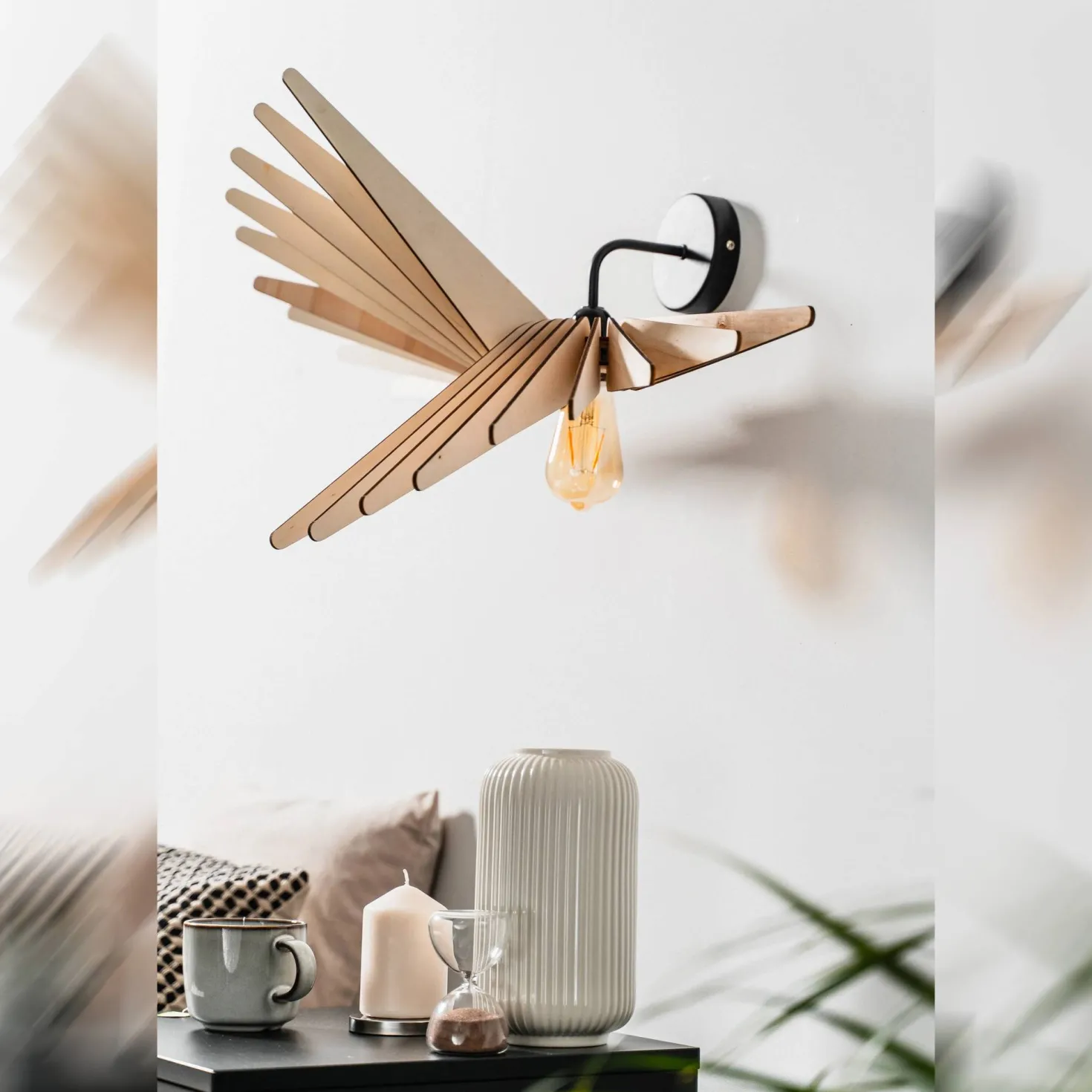 ATELIER LOUPIOTE Applique Albatros