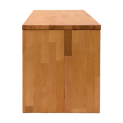 Banc bois massif 3 cubes de rangement Cyriel