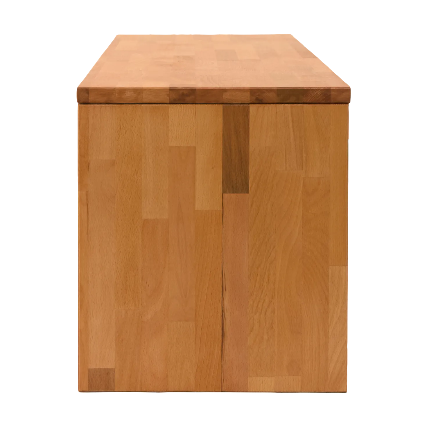 Banc bois massif 4 cubes de rangement Cyriel