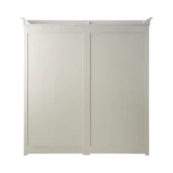 Bibliothèque bois massif 4 portes Embellie