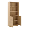 Bibliothèque bois 2 portes Albin