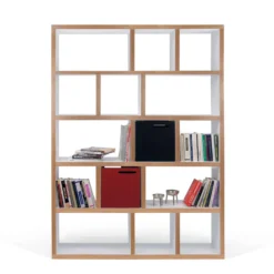Bibliothèque 5 niveaux L150 cm Texas