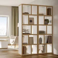 Bibliothèque 5 niveaux L70 cm Texas