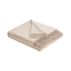 BIEDERLACK Plaid cachemire laine 130 x 170 cm Barbara