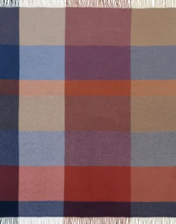 BIEDERLACK Plaid laine et cachemire Clarence, carreaux