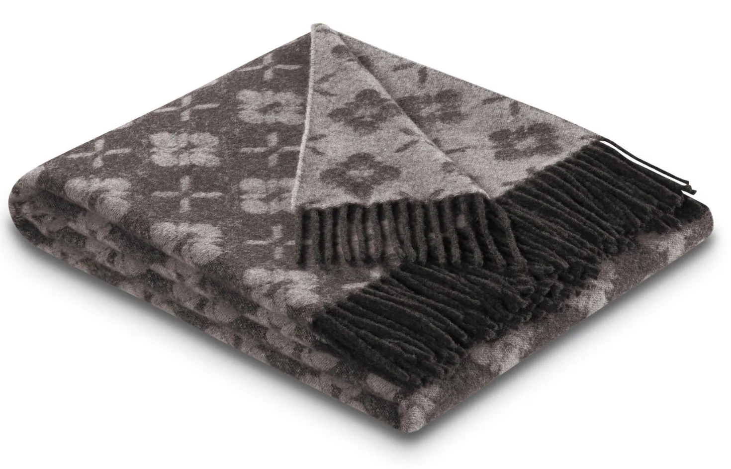 BIEDERLACK Plaid laine et cachemire Bénédicte