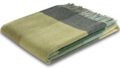 BIEDERLACK Plaid laine et cachemire à carreaux Clarence