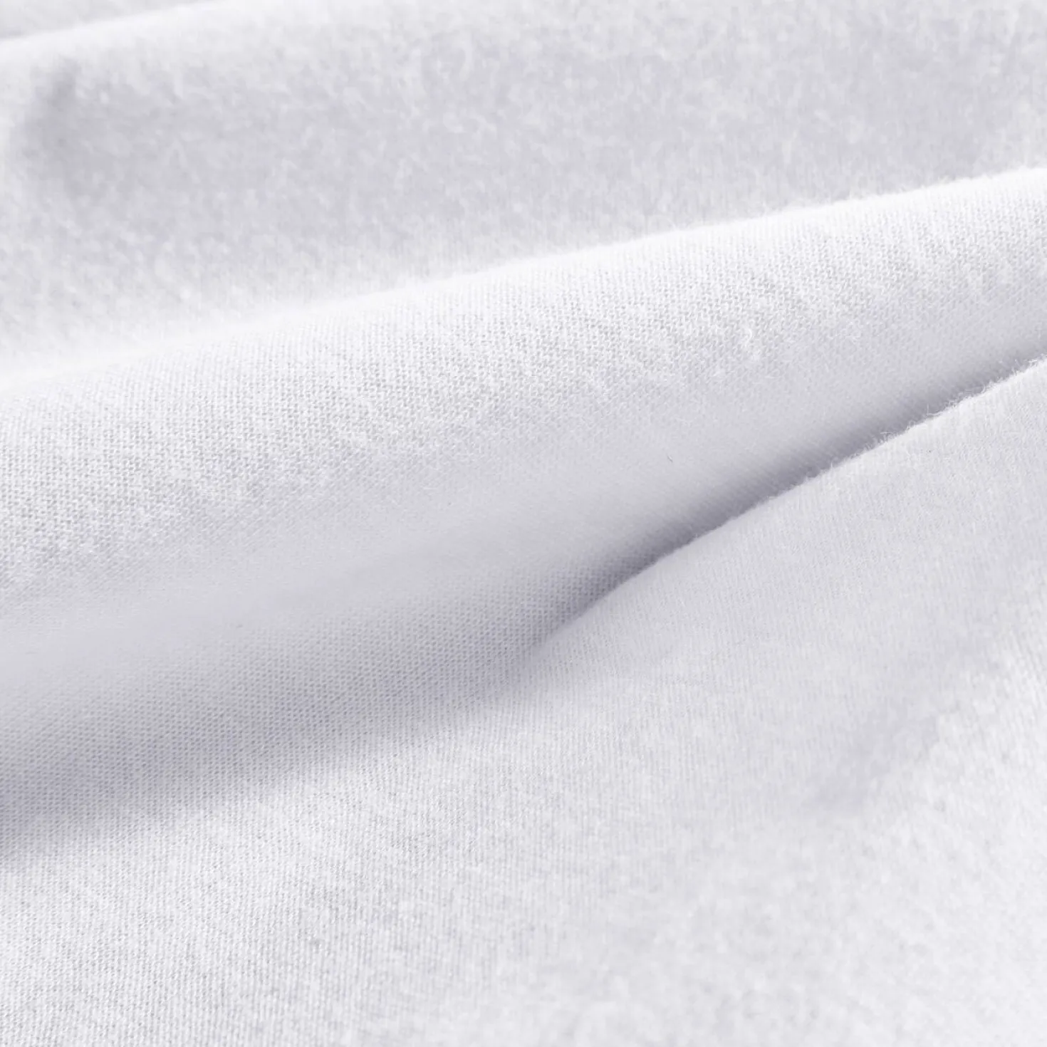 BLANC DES VOSGES Drap housse jersey extensible Planète