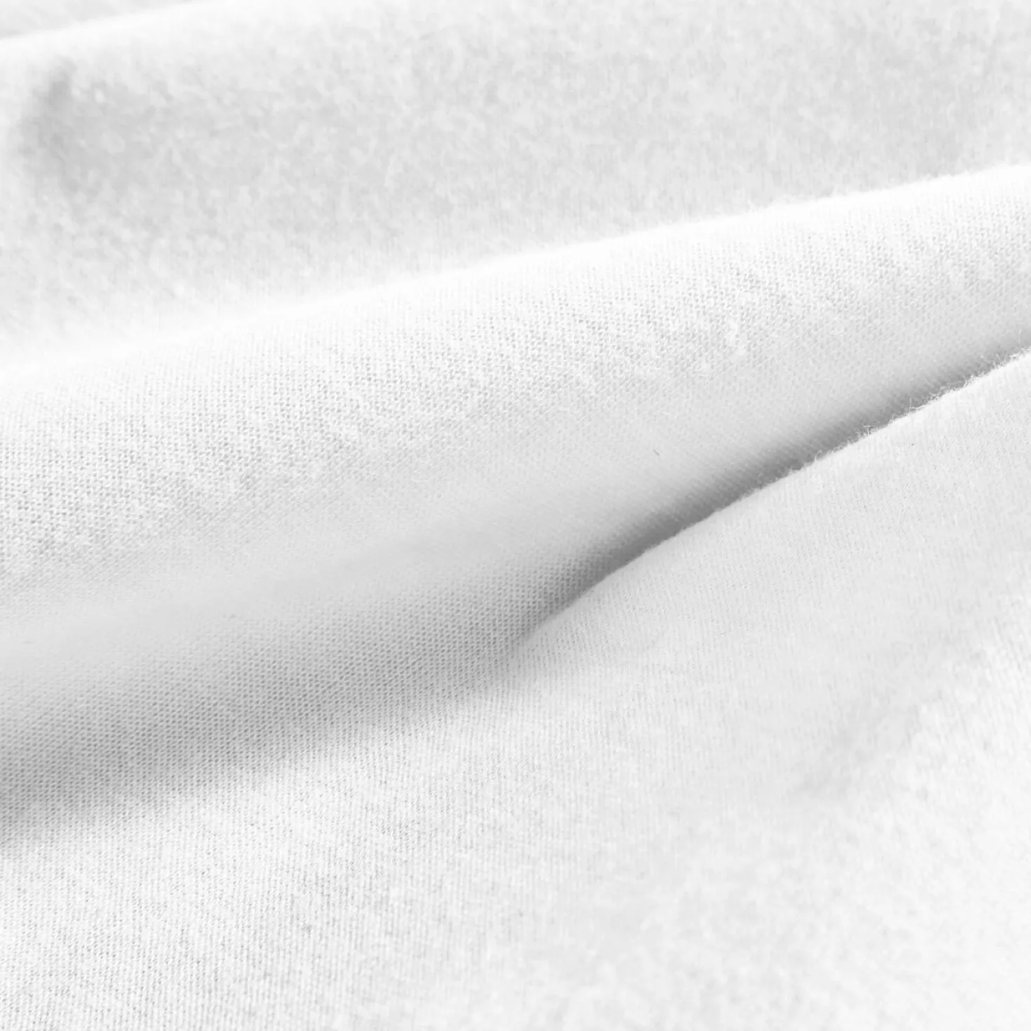 BLANC DES VOSGES Drap housse jersey extensible Planète