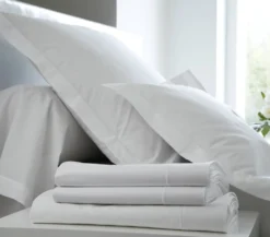 BLANC DES VOSGES Drap housse Percale Easy