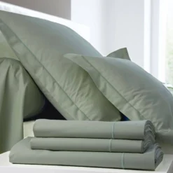 BLANC DES VOSGES Drap housse Percale Easy