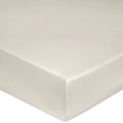 BLANC DES VOSGES Drap housse percale lavée Bohème