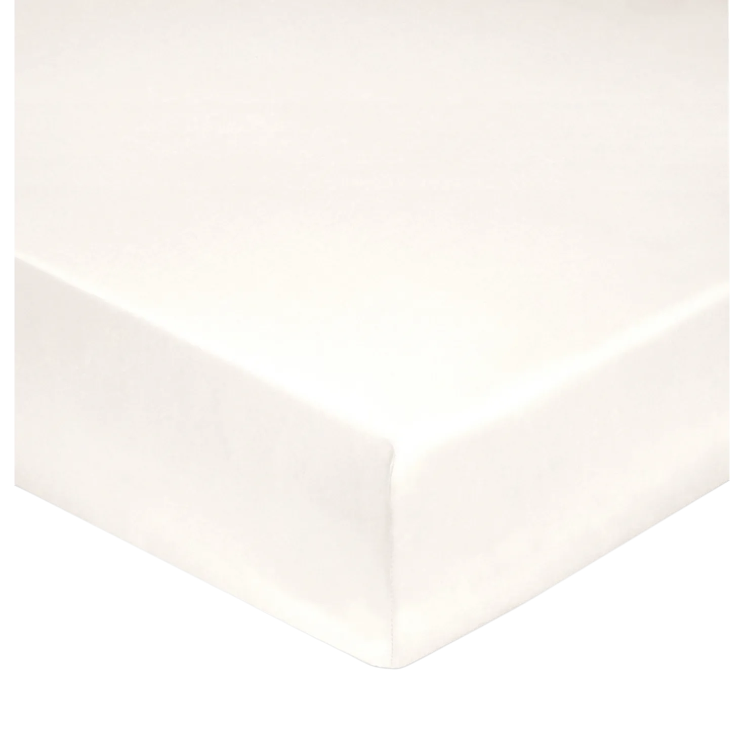 BLANC DES VOSGES Drap housse Satin