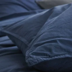 BLANC DES VOSGES Drap percale lavée Bohème
