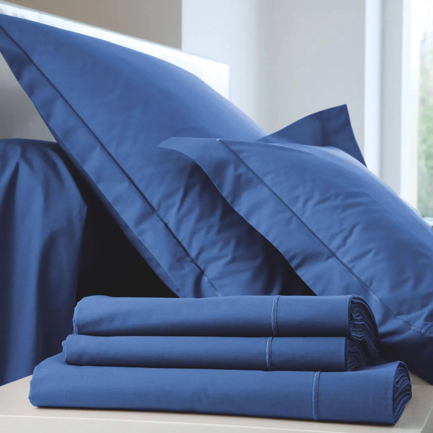 BLANC DES VOSGES Housse de couette Percale Easy
