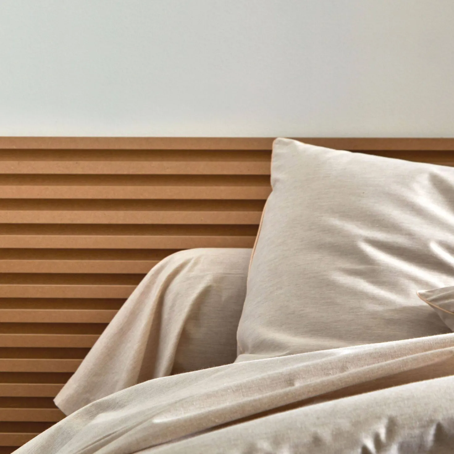 BLANC DES VOSGES Housse de couette coton bio et recyclé Ressources