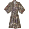 BLANC DES VOSGES Kimono satin de coton Jardins de Babylone