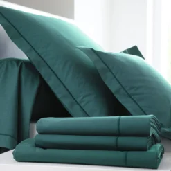 BLANC DES VOSGES Taie de traversin Percale Easy