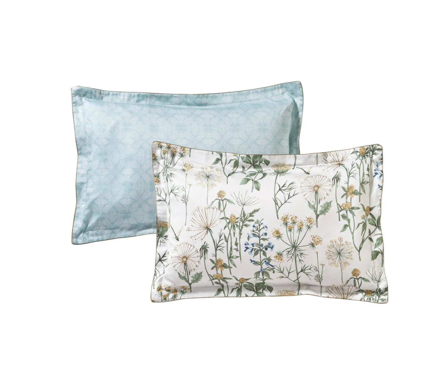 BLANC DES VOSGES Taie d'oreiller Angelica Tilleul