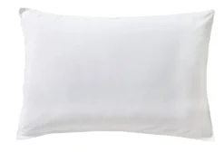 BLANC DES VOSGES Taie d'oreiller percale lavée Bohème