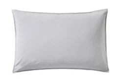 BLANC DES VOSGES Taie d'oreiller percale lavée Bohème