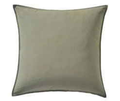 BLANC DES VOSGES Taie d'oreiller percale lavée Bohème
