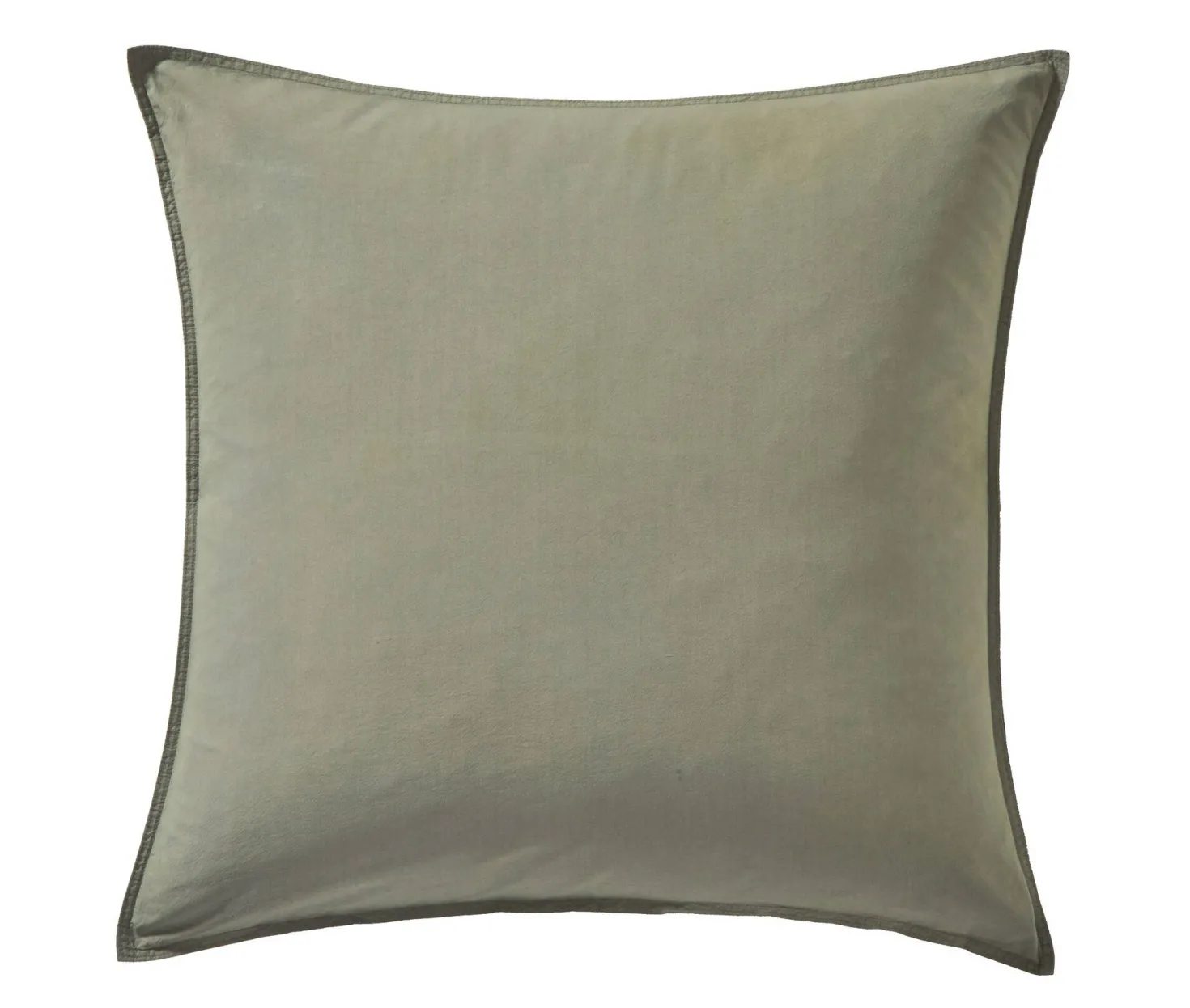 BLANC DES VOSGES Taie d'oreiller percale lavée Bohème