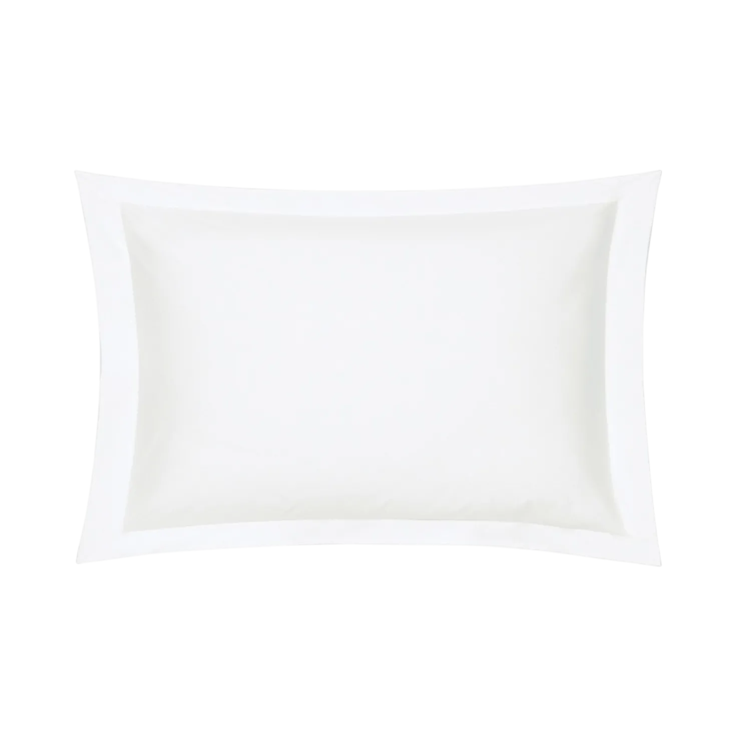 BLANC DES VOSGES Taie d'oreiller Satin
