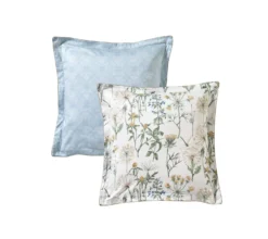 BLANC DES VOSGES Taie d'oreiller Angelica Tilleul