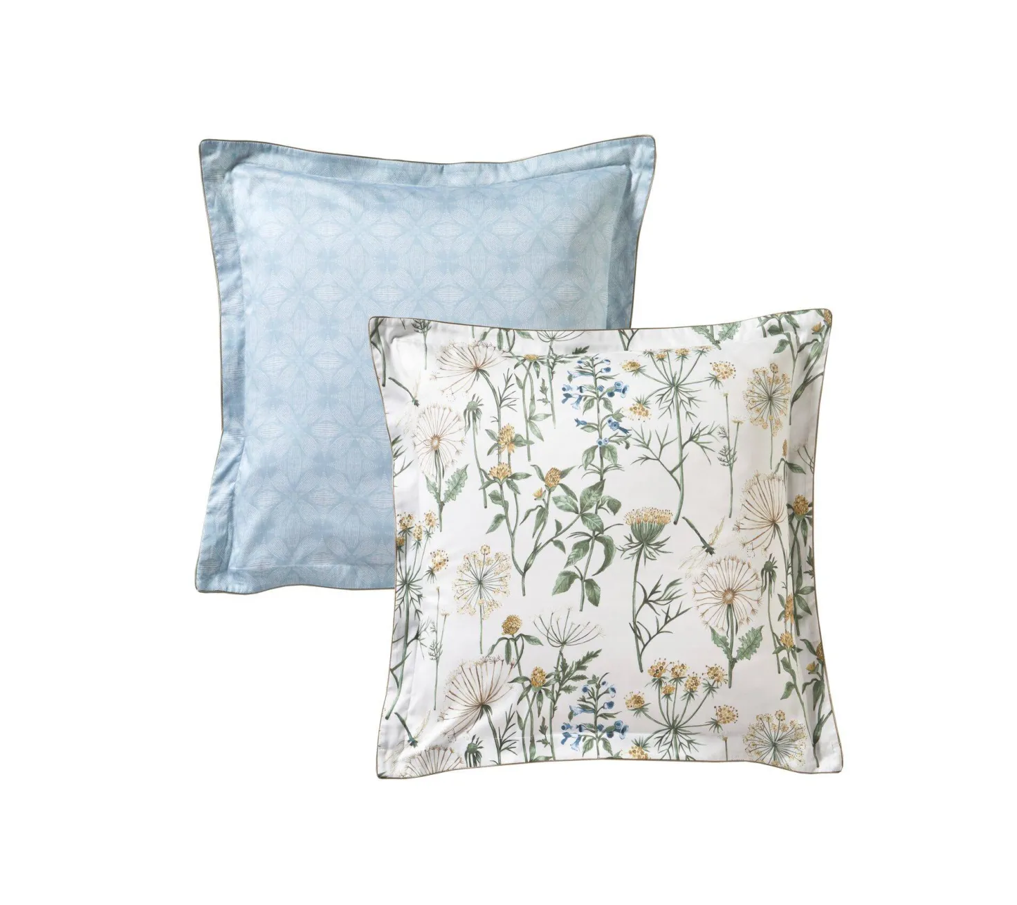 BLANC DES VOSGES Taie d'oreiller Angelica Tilleul