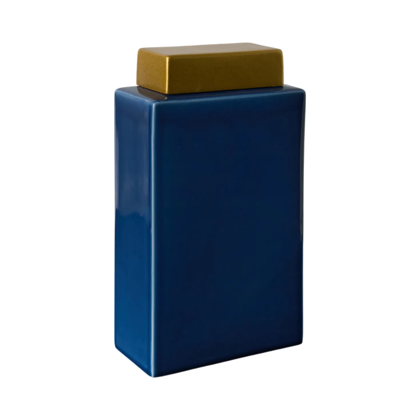 Boîte céramique déco bleu 30 cm Sirine