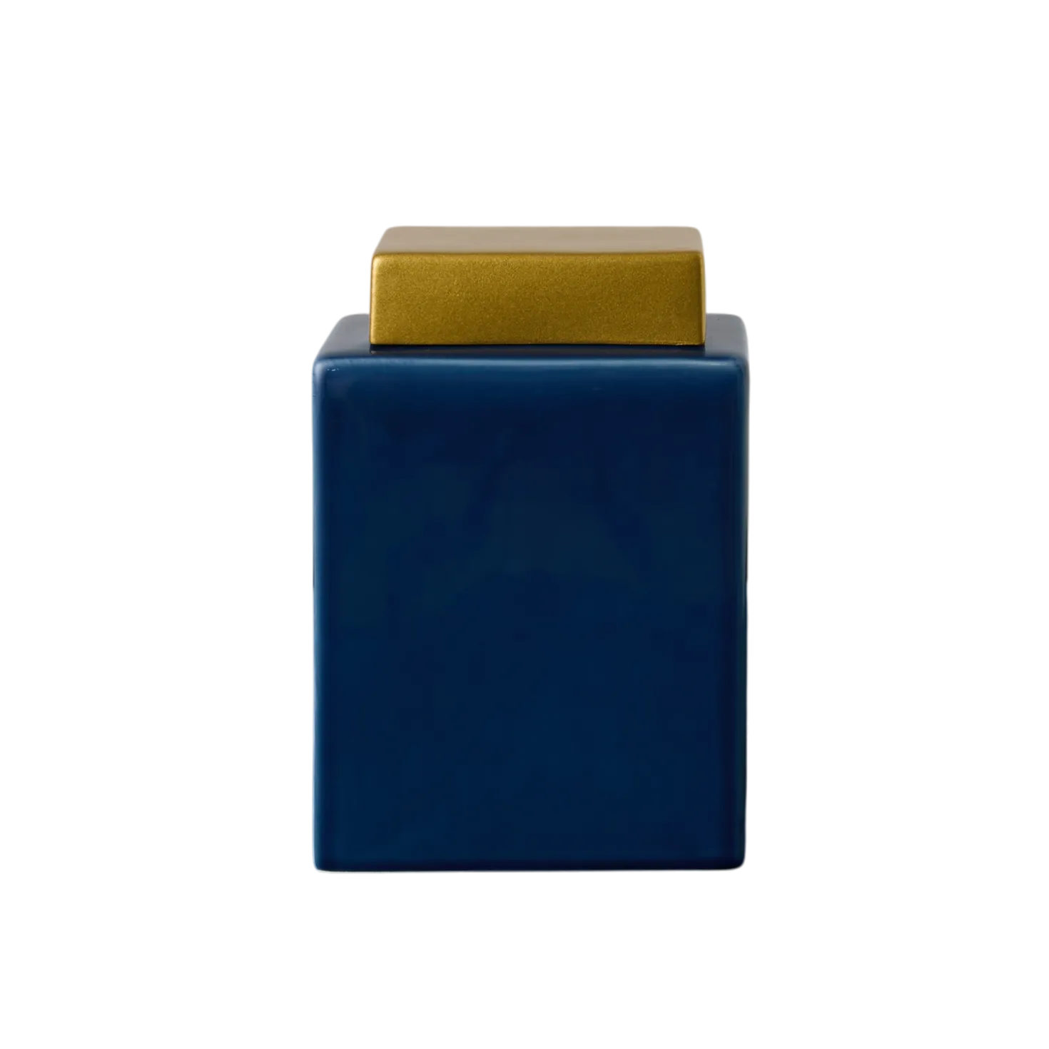 Boîte céramique déco bleu 24 cm Sirine